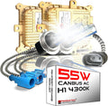 12V 55W H8 H9 H11 H16 4300K AC HID Xenon Bulbs with Ballasts B108