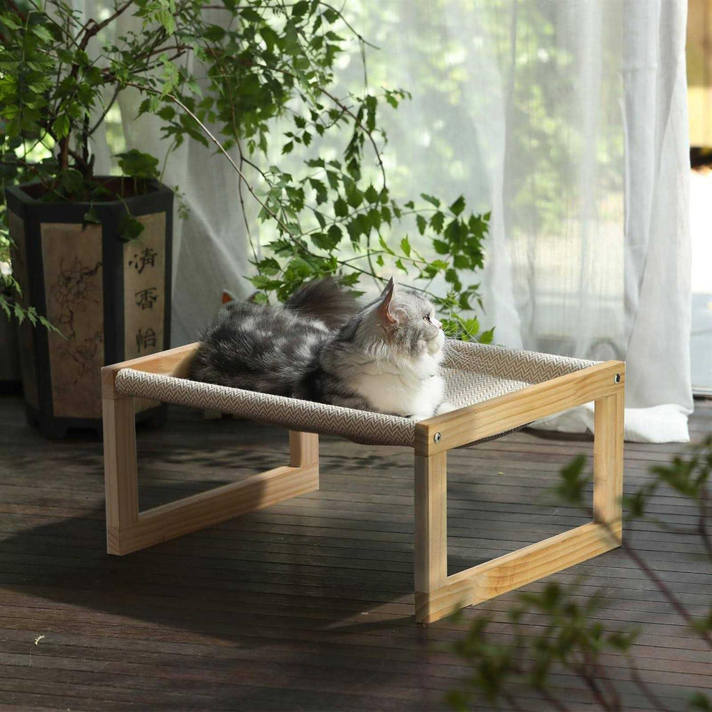 Dog Bed Cat Bed Wooden Cat Hammock H3421