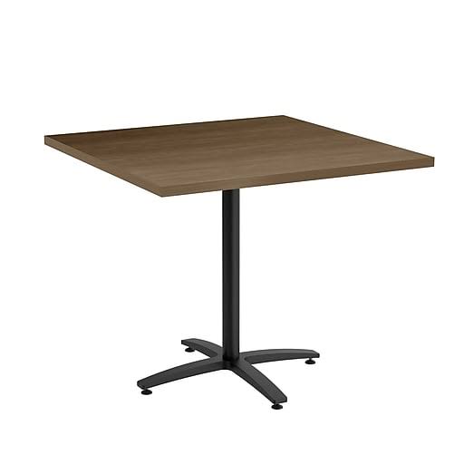 Multipurpose Square Laminate Table with Black Base Z3362