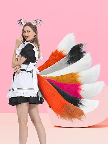 Plush Tail and Ears Faux Fur Animal Fox Wolf Costume Kit R86992