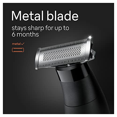 Hybrid Electric Beard Trimmer & Body Shaver, Waterproof I194385