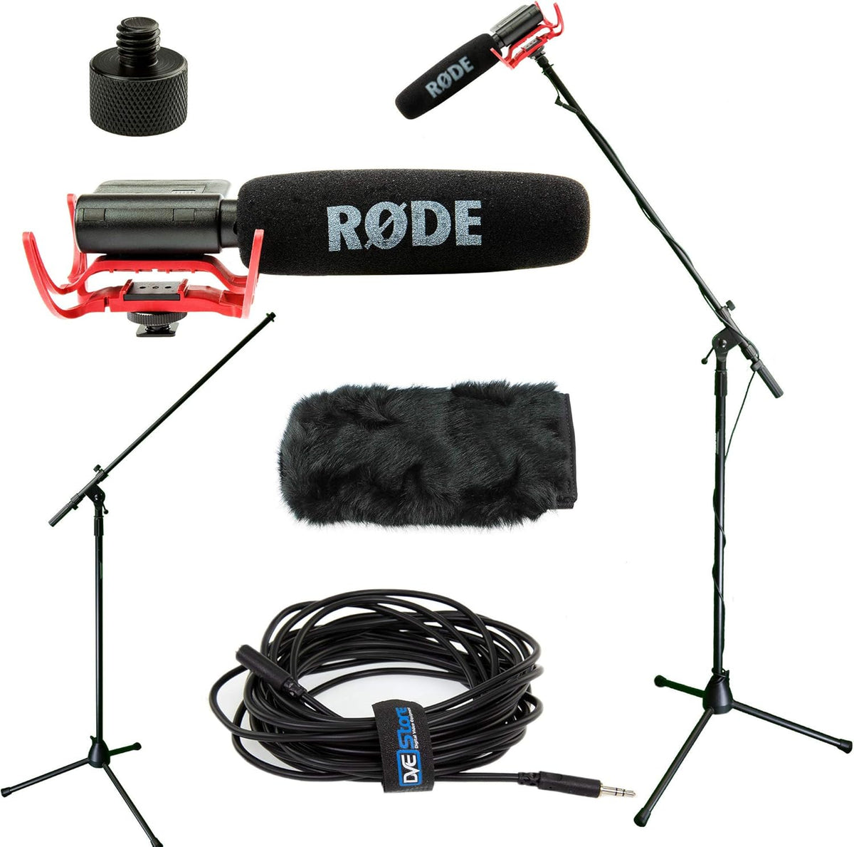 Boom Kit with Windmuff, Boom Stand, Adapter, Cable J23861