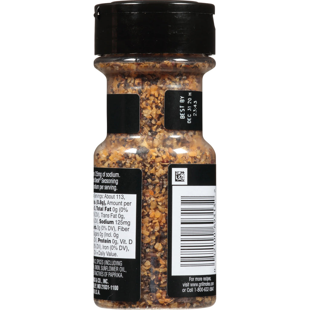 6 Pack 3.18 Oz Steak Seasoning M648
