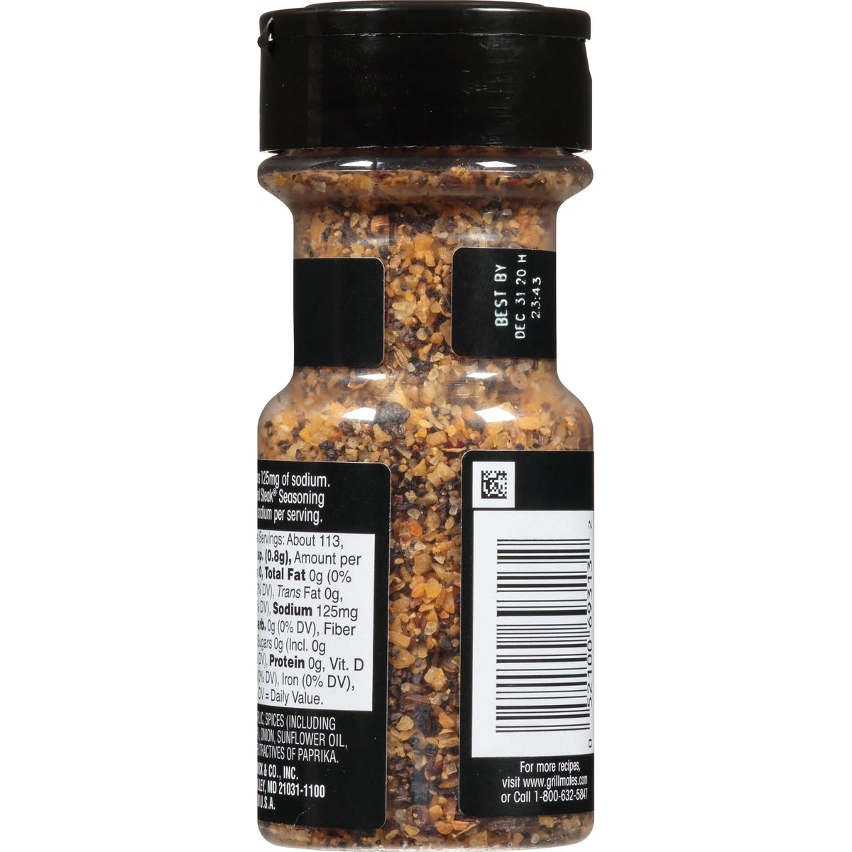6 Pack 3.18 Oz Steak Seasoning M648