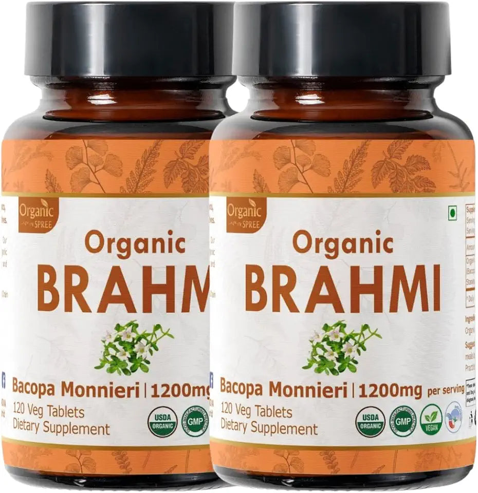 120 Tablets Organic Vegan Bacopa Monnieri L77321