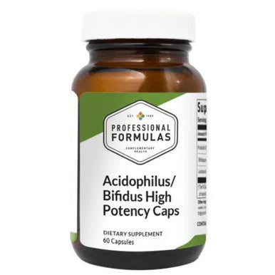 Acidophilus Bifidus High Potency 60 Capsules P2575