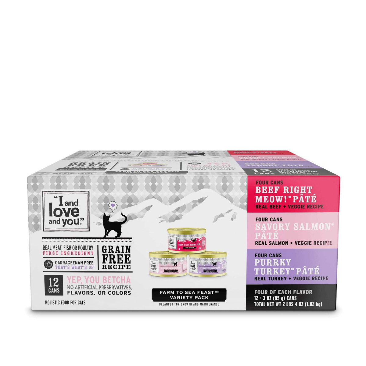 Wet Cat Food Variety Pack T30484