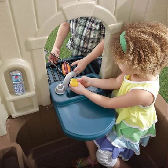 Brown Plastic Kids Playhouse I895012