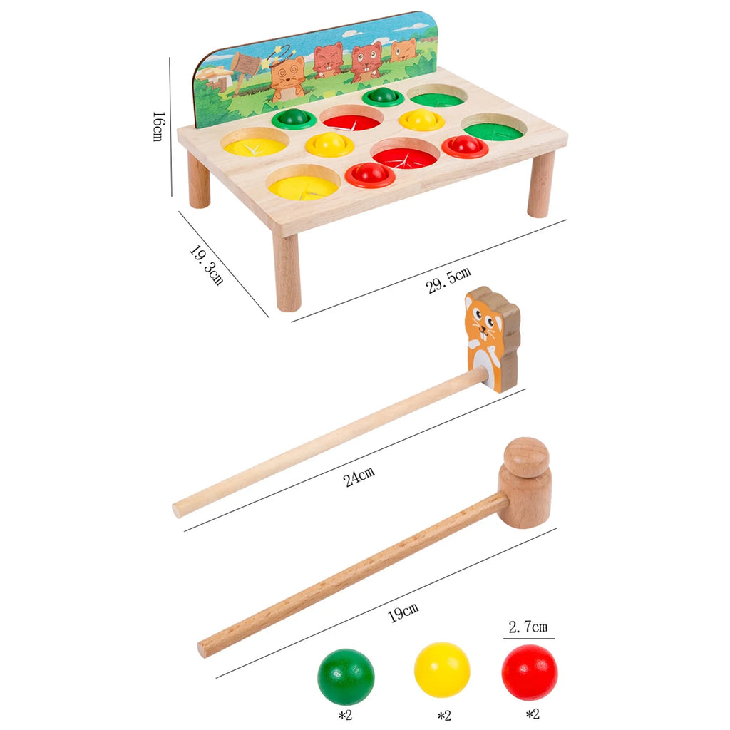 Interactive Whack-a-mole Game Toy with Base Plate B904492