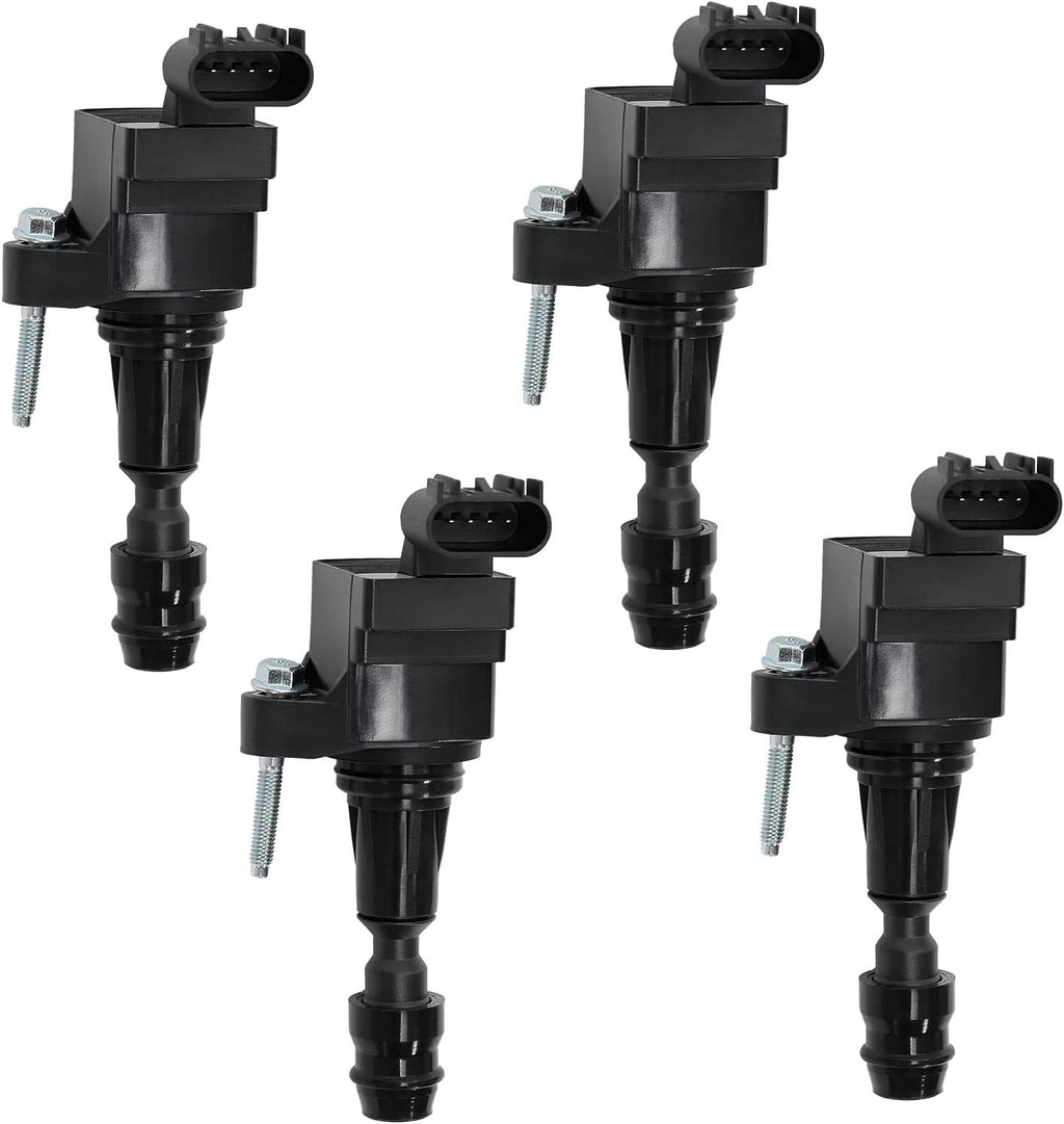 Ignition Coil Pack Set of 4 Replacement for Chevrolet Cobalt Equinox HHR Buick Lacrosse Pontiac G5 2.2L 2.4L P43398
