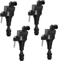 Ignition Coil Pack Set of 4 Replacement for Chevrolet Cobalt Equinox HHR Buick Lacrosse Pontiac G5 2.2L 2.4L P43398