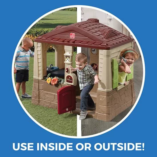 Brown Plastic Kids Playhouse I895012