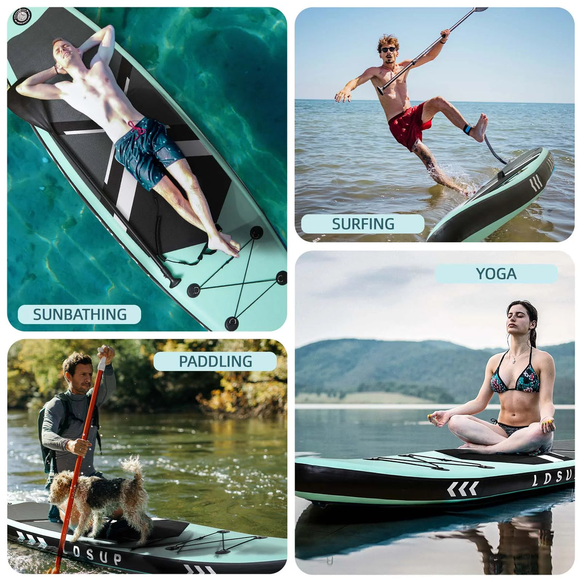 10'6'' Inflatable Stand Up Paddle Board E15151