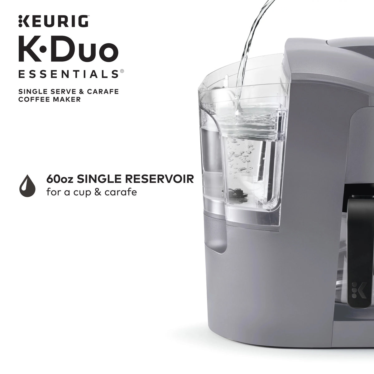 Black Single-Serve K-Cup Pod Coffee Maker A16841