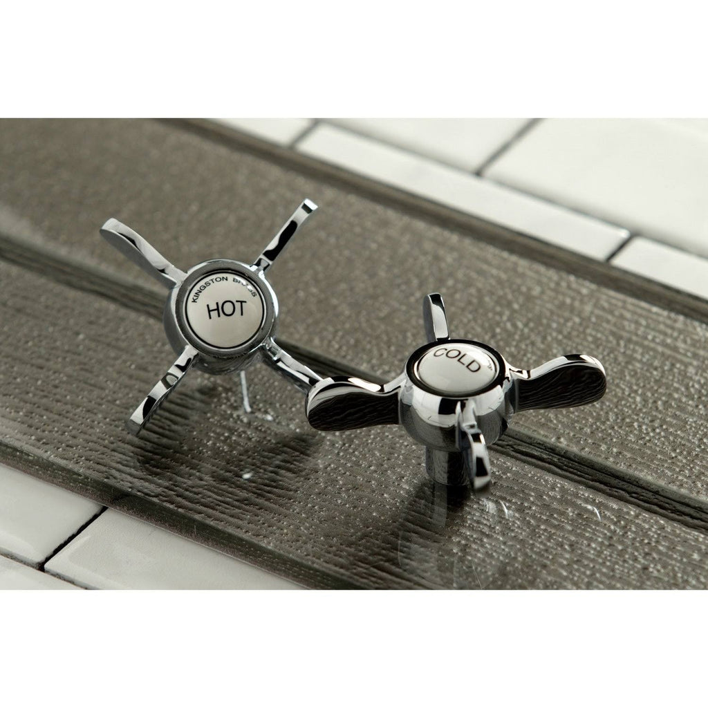 Polished Chrome Widespread Bathroom Faucet N99371