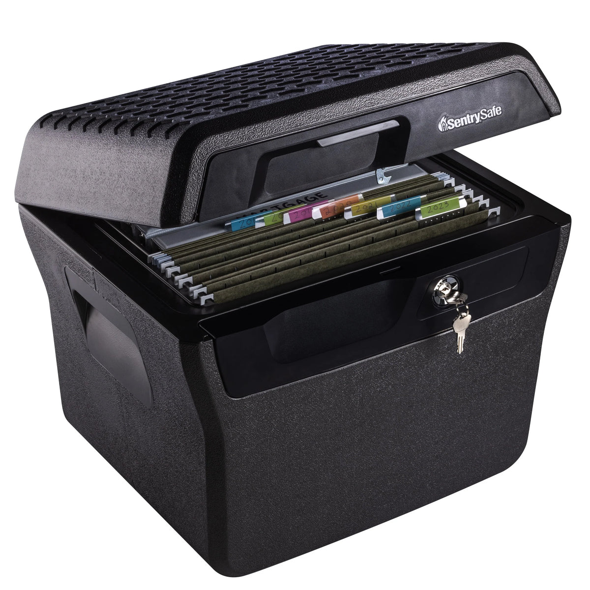 Fire-Resistant Water-Resistant File Safe Box with Key Lock 0.66 Cu. ft. X679890
