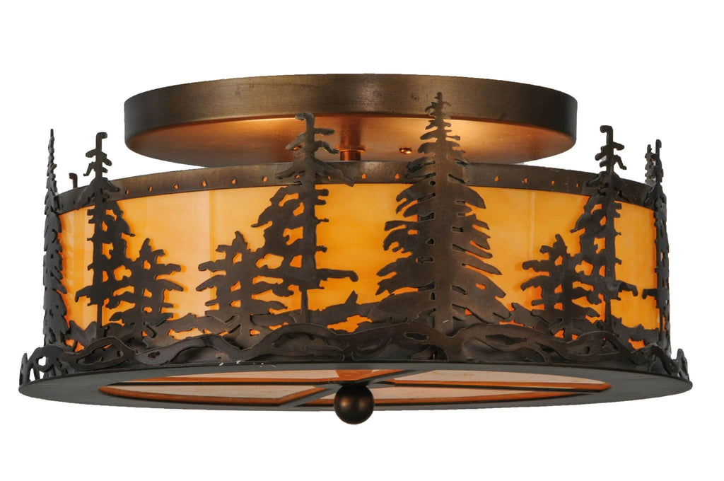 Tall Pines Flushmount F622066