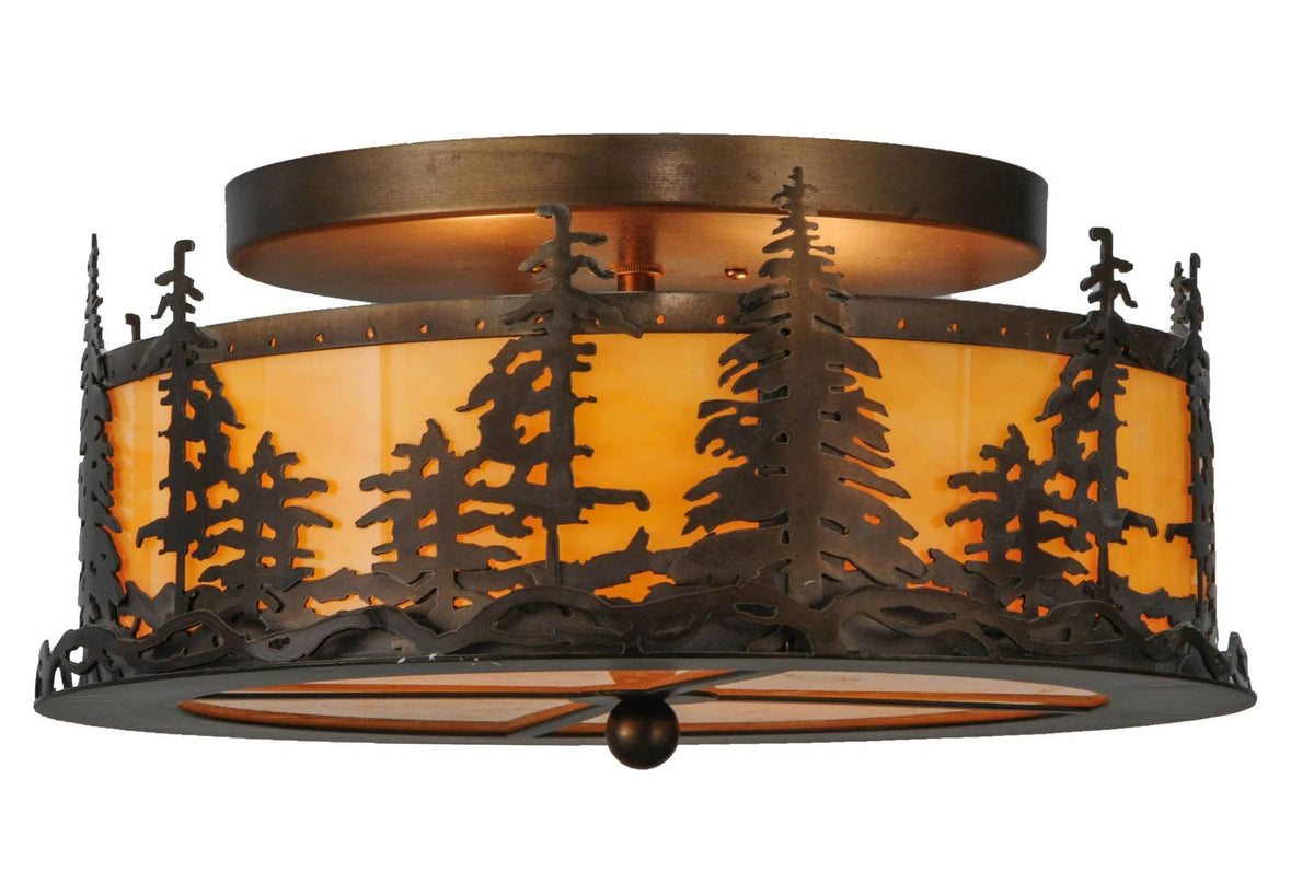 Tall Pines Flushmount F622066
