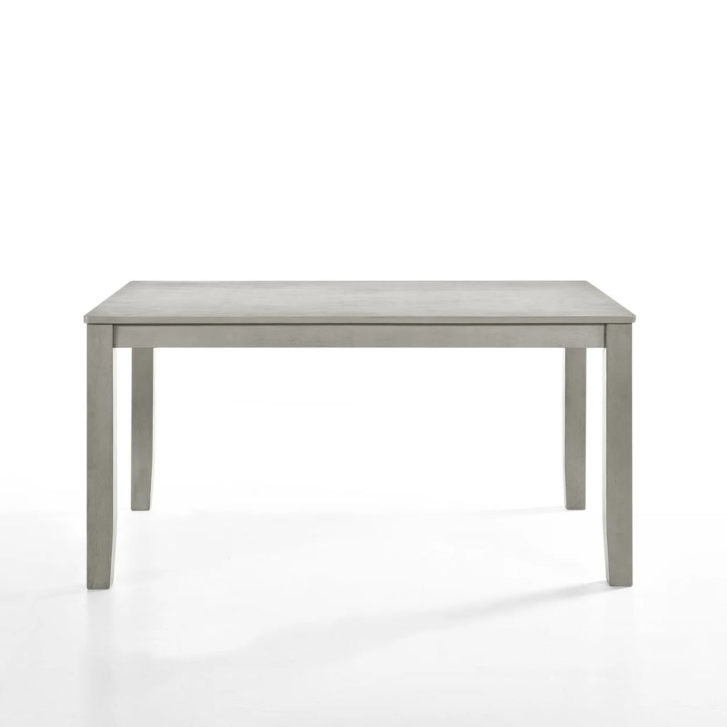 59 Inch Rectangular Wood Dining Table L798