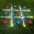 Giant Tic Tac Toe Yard Game with Light Z198