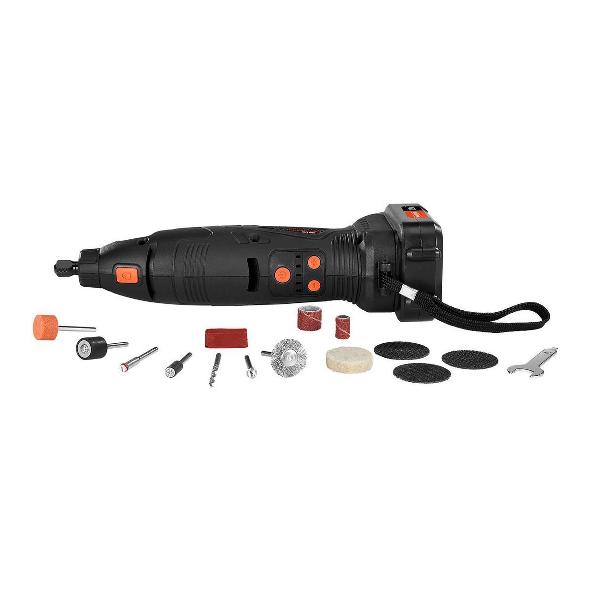 12V Cordless Rotary Tool Kit with 19-Piece Accessories W355611