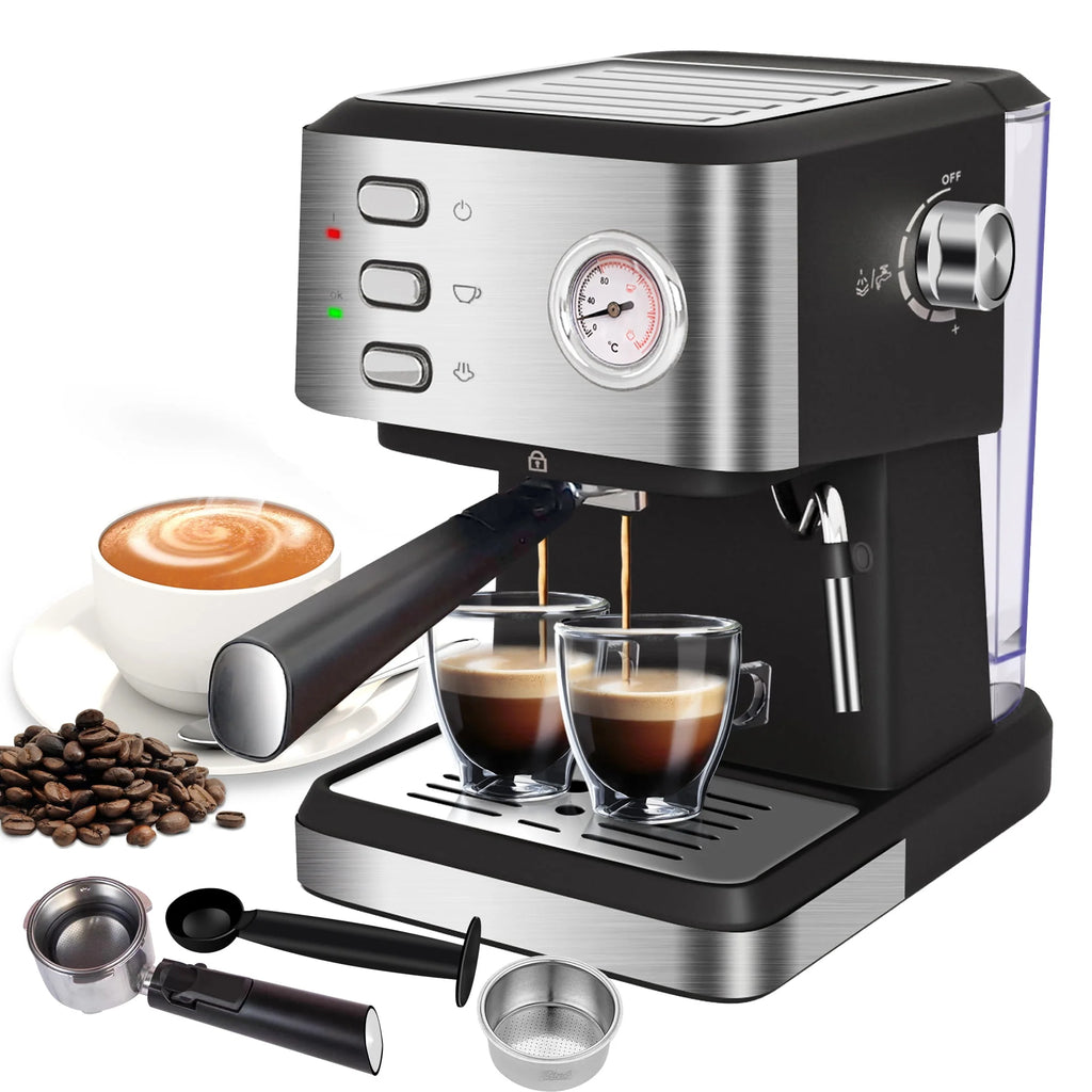 20 Bar Espresso Machine with Milk Frother F609