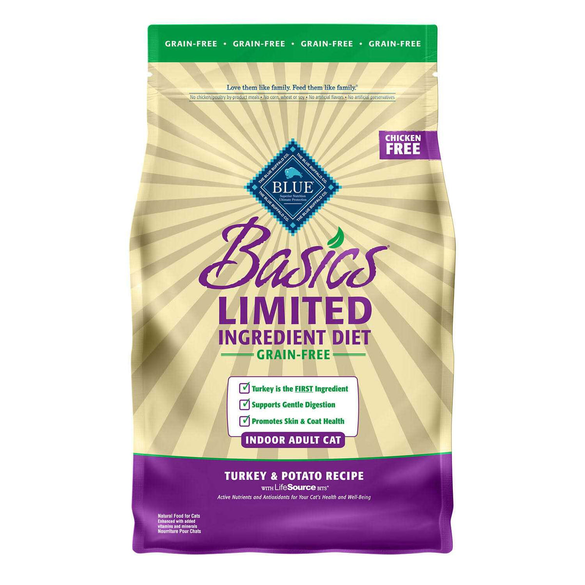 Grain-Free Indoor Dry Cat Food P4167