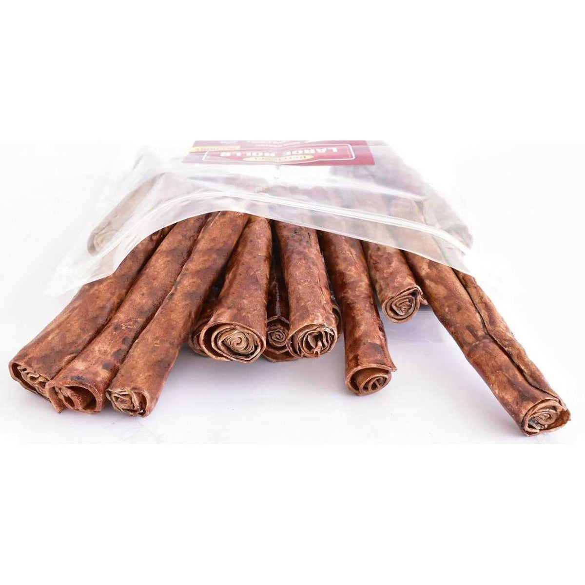 Beef Basted Rawhide Dog Chew Treats T1262