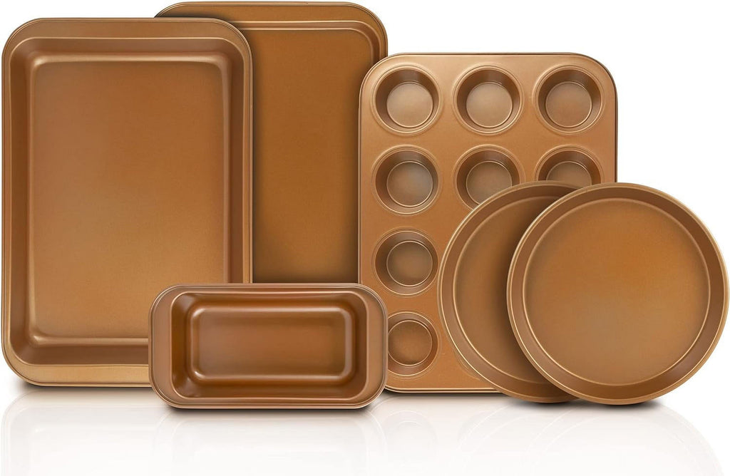 6 Piece Nonstick Copper Bakeware Set K85263
