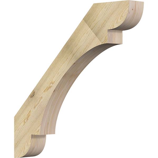 6x22W x 42x22D x 42x22H Douglas Fir Brace C892
