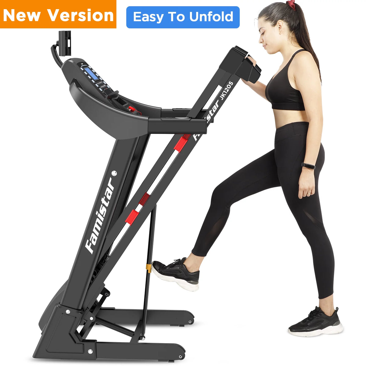 4.0HP Folding Treadmill with Auto Incline J8440