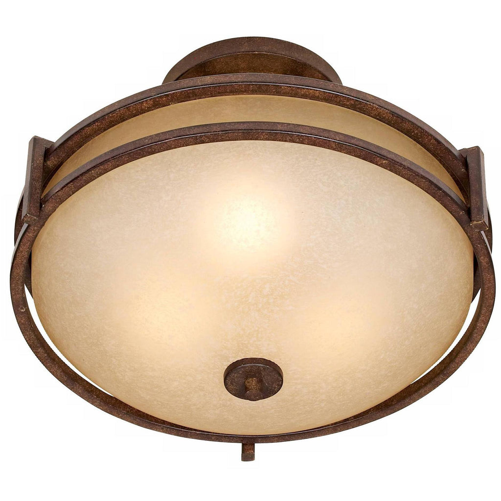 18x22 Wide Scavo Glass Ceiling Light V100