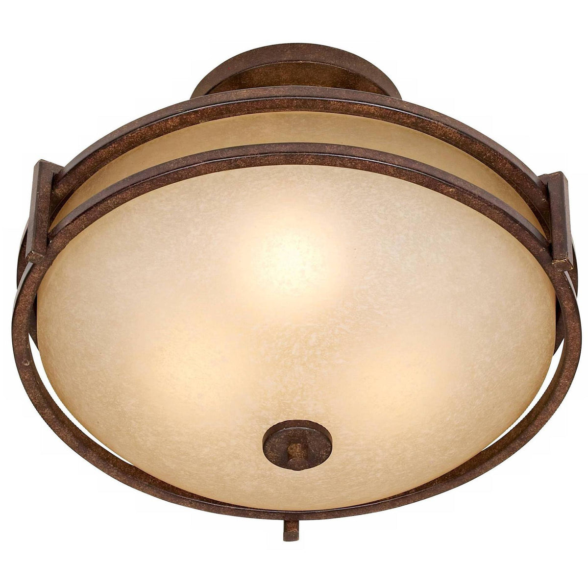 18x22 Wide Scavo Glass Ceiling Light V100