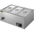 Food Warmer Bain Marie Steam Table 3-pan 850w T808