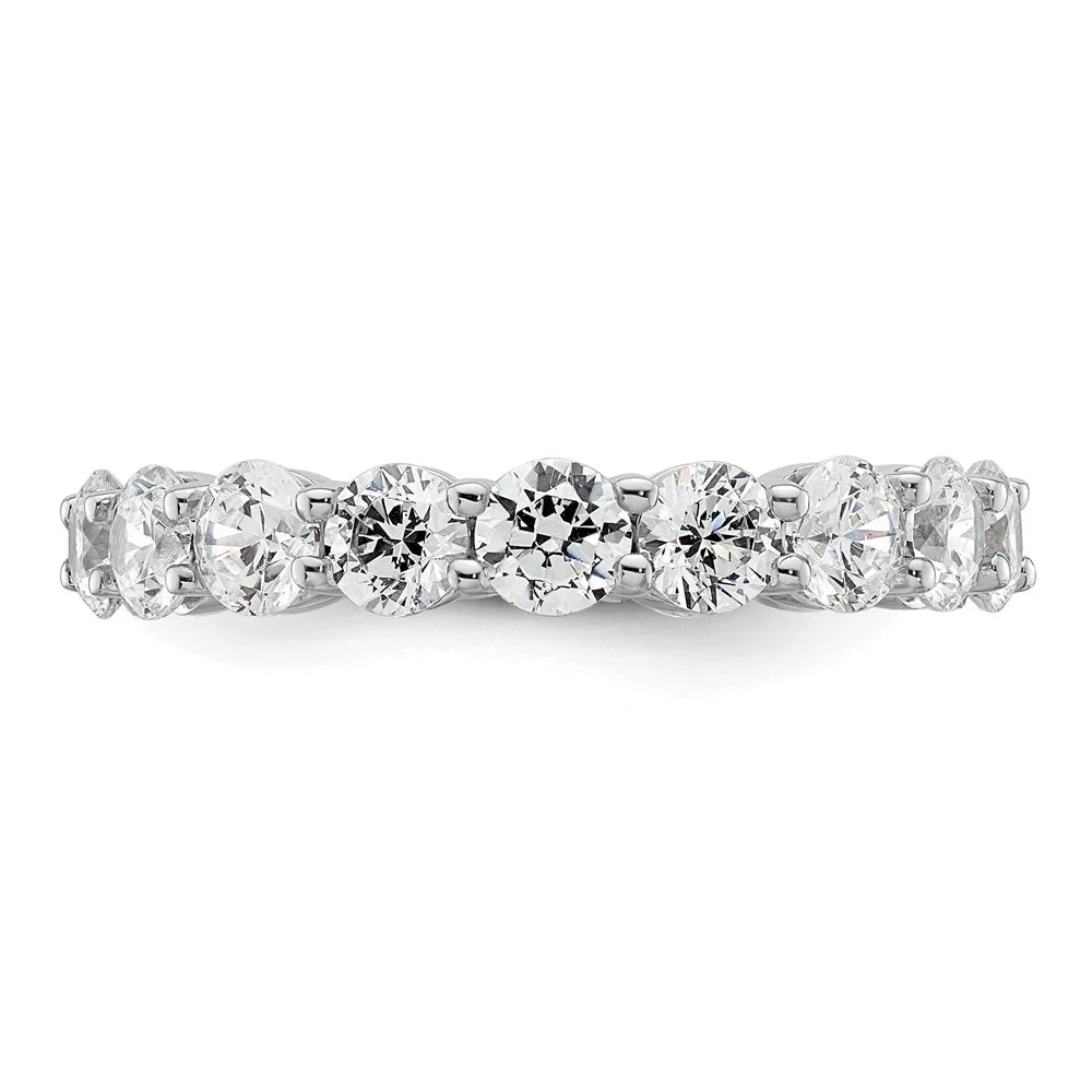 14k White Gold Size 6 3 carat Diamond Eternity Band G61816