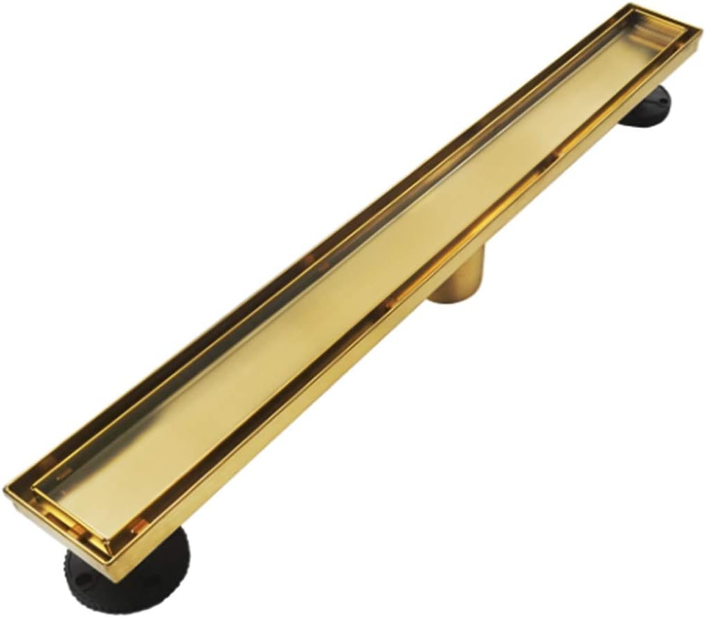 24-Inch Brushed 304 Stainless Steel Linear Shower Drain, Pack of 2 L7310