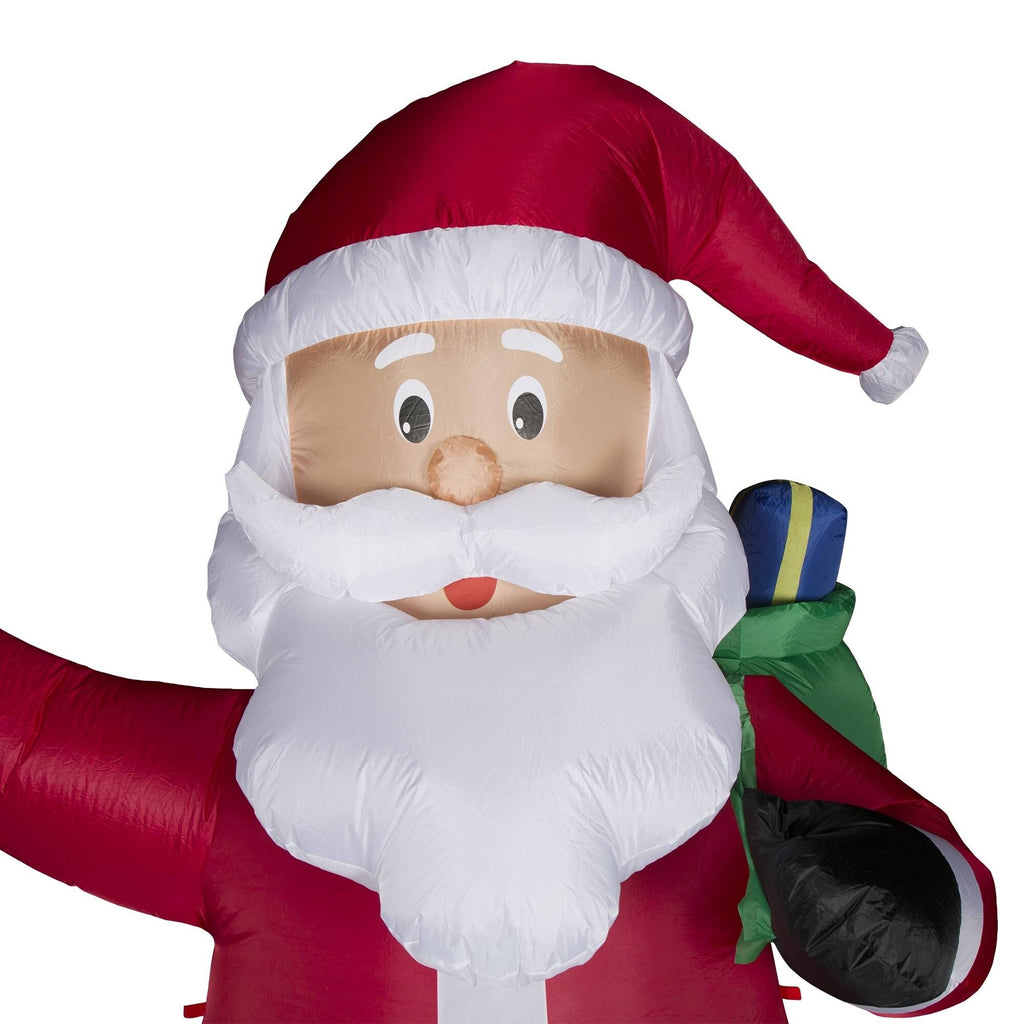12 Lighted Inflatable Snowman Decor H51596