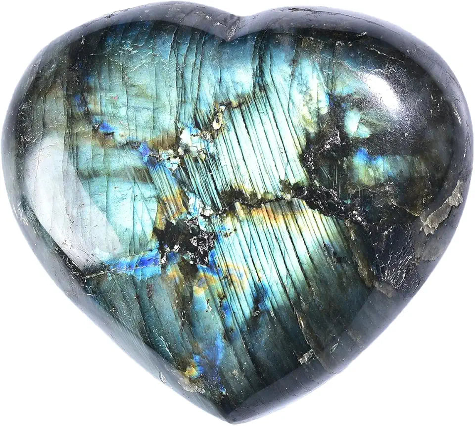Heart Crystal Stone Palm Worry Stone O782282