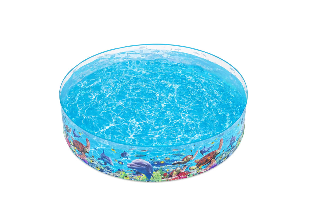 Round Above-Ground Kiddie Pool 8' x 18 C675612