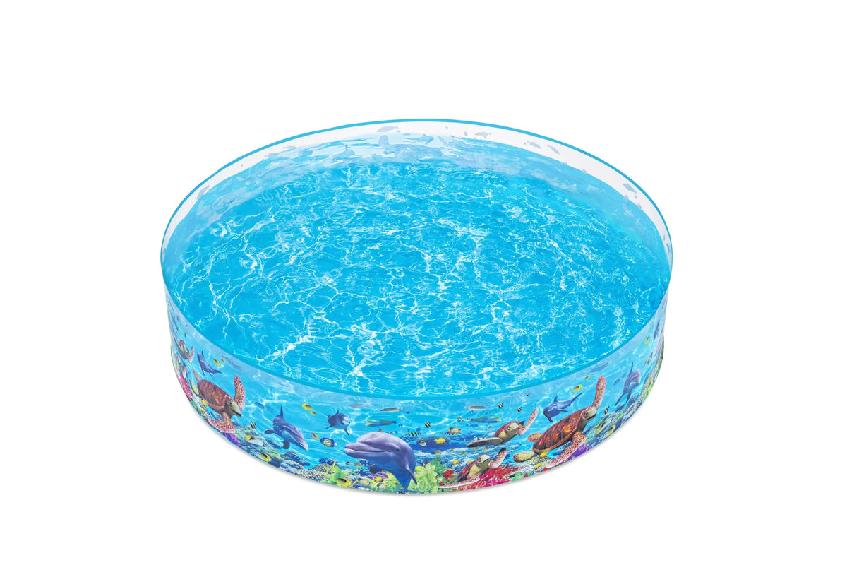 Round Above-Ground Kiddie Pool 8' x 18 C675612