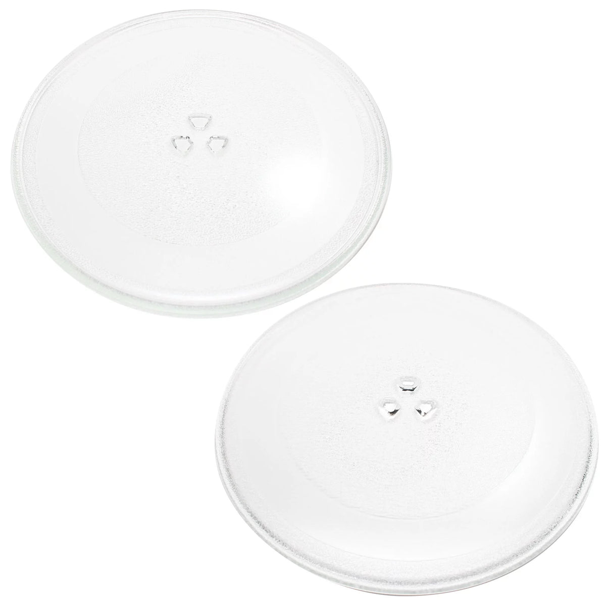 2-Pack Microwave Glass Turntable Tray 12 3/4" B657228