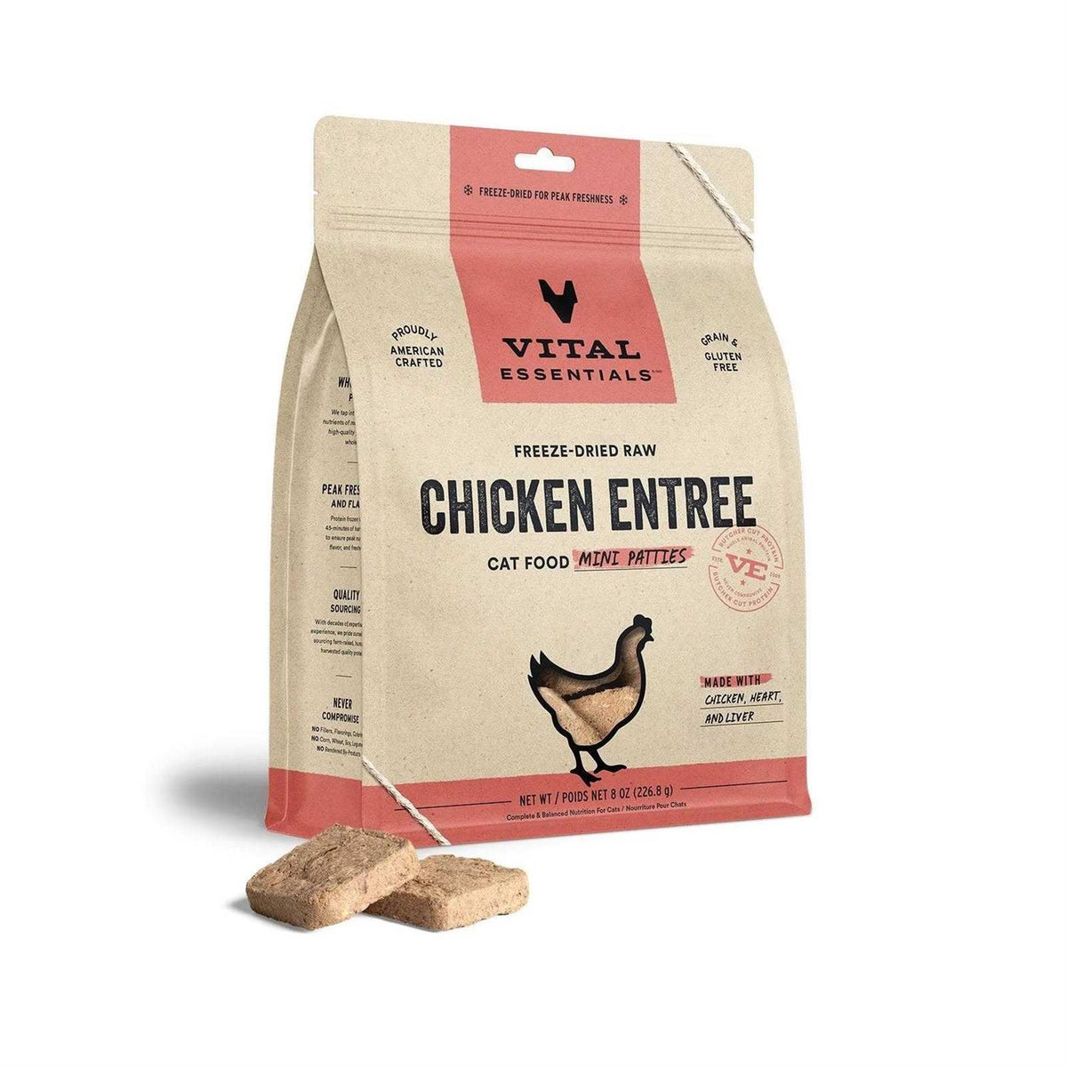 Duck Entree Freeze-Dried Raw Cat Food S4860