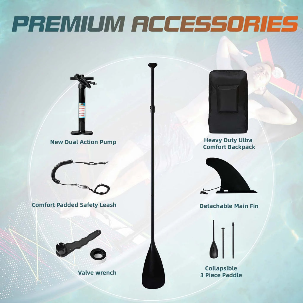 10'6'' Inflatable Stand Up Paddle Board E15151