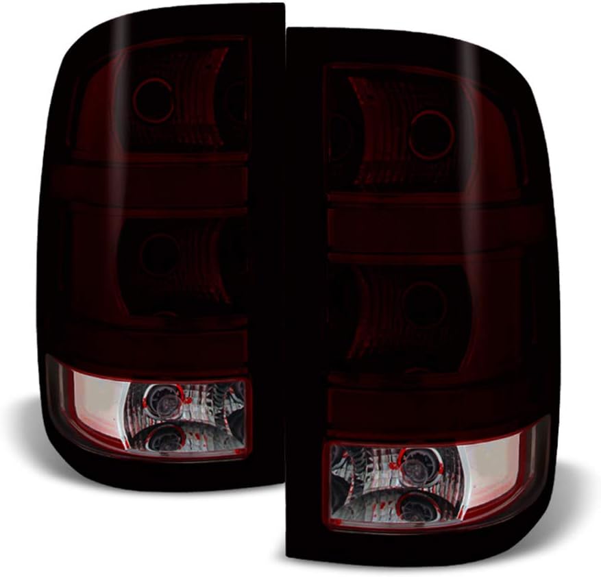 2007-2013 GMC Sierra Rear Replacement Tail Light Driver Side Pack of 2 C20174