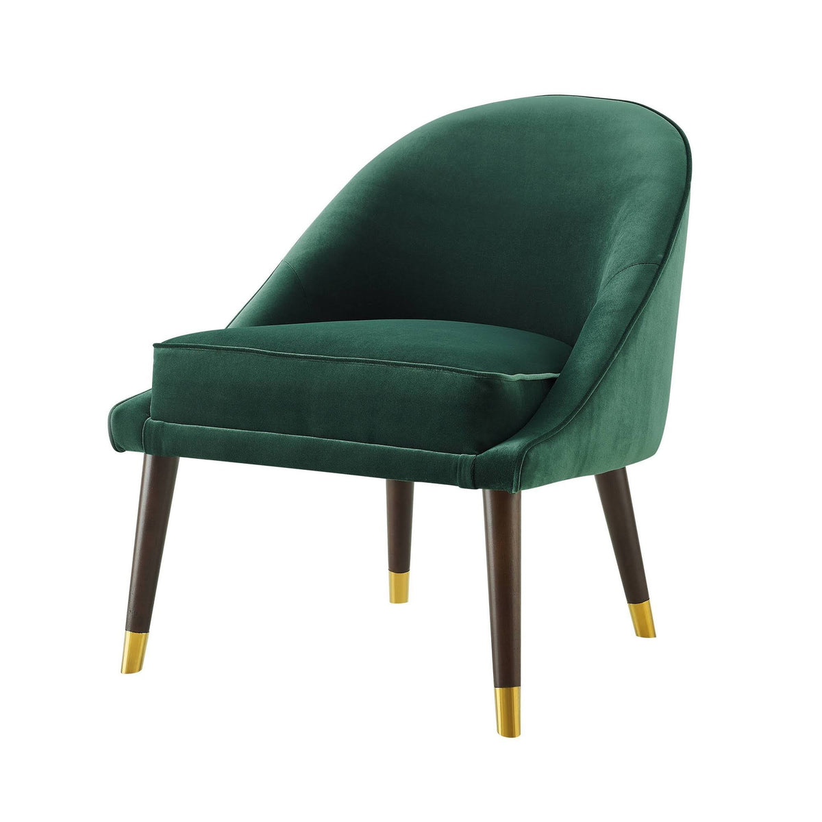 Green Velvet Accent Chair A89368