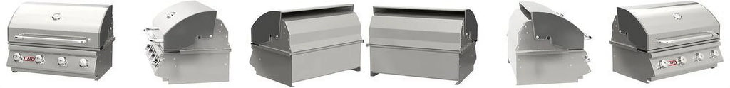 30" 4 Burner Outlaw Grill Head (NG) M7114