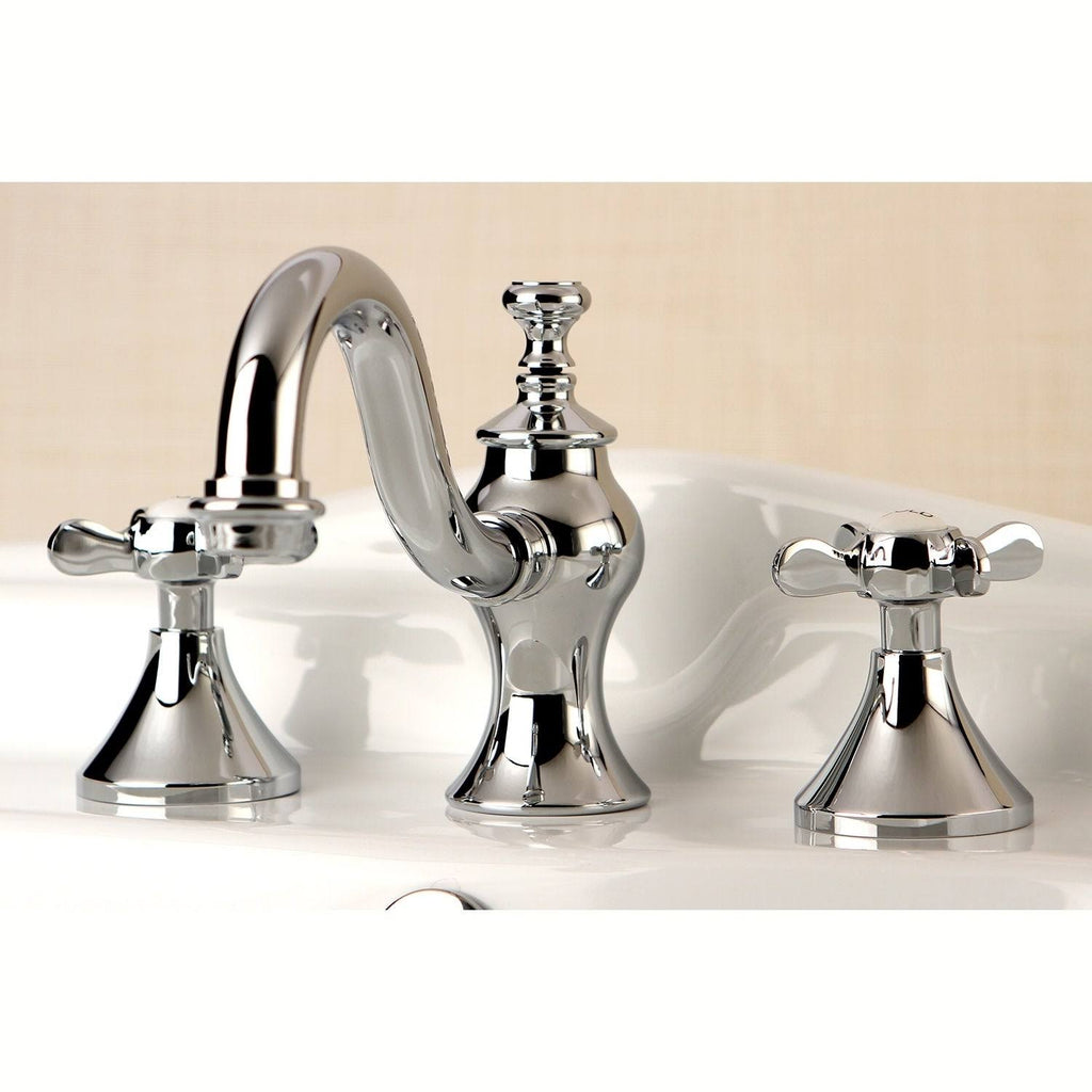 Polished Chrome Widespread Bathroom Faucet N99371
