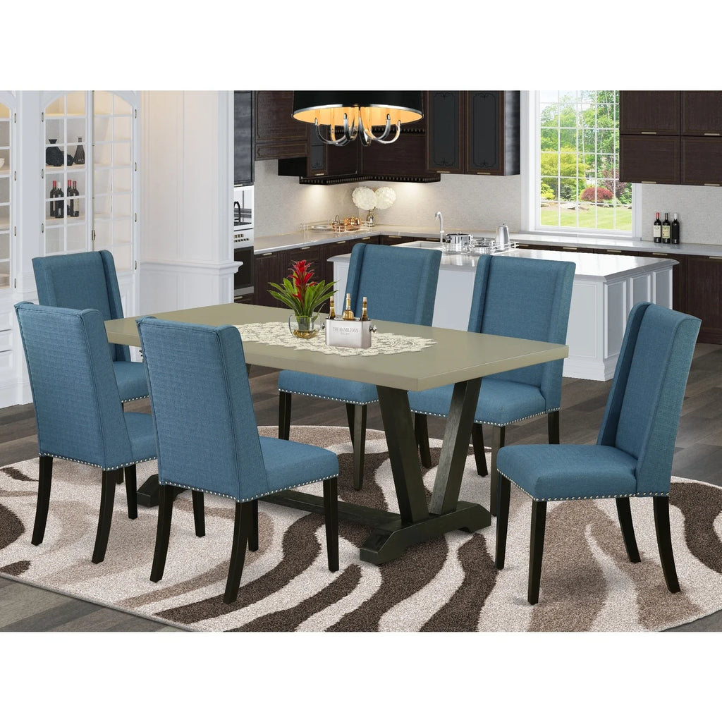 7-Piece Hardwood Kitchen Table Set G792123
