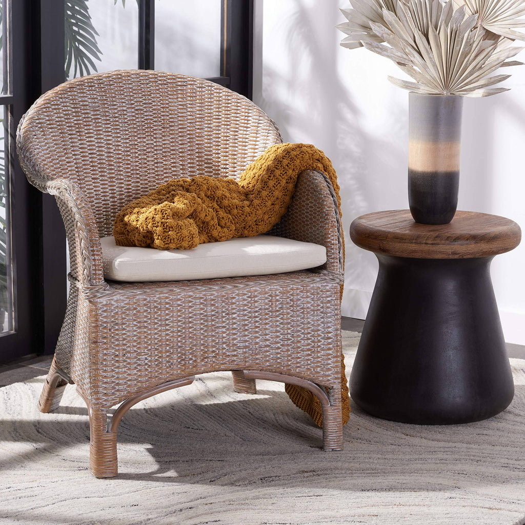 Gray White Accent Chair B305743