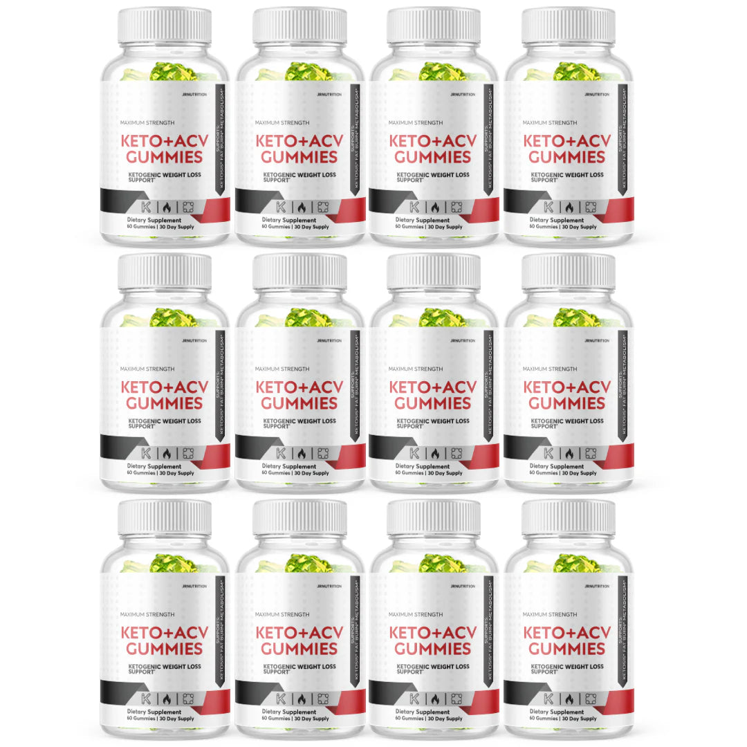 Keto ACV Gummies 12 Bottles E260